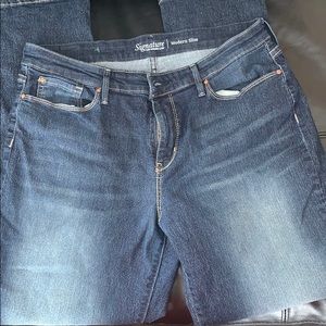 Signature women’s  Levi slim Sz: 16 L boot cut